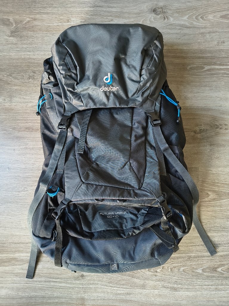 Deuter Futura Vario 50 + 10 backpack, Ophalen of Verzenden, Zo goed als nieuw, Rugzak