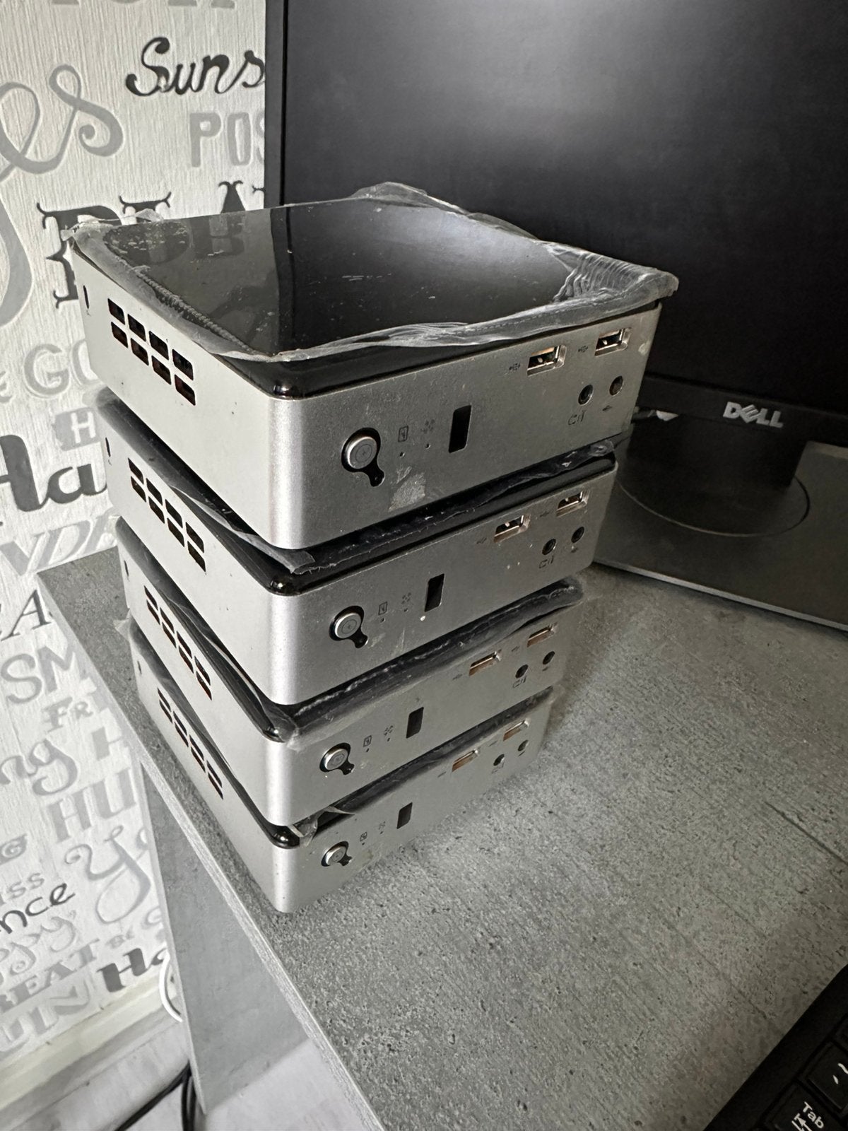 4x SI-AQ01-PLUS mini PC, Computers en Software, Desktop Pc's, Ophalen, Zo goed als nieuw, SSD, 128 GB