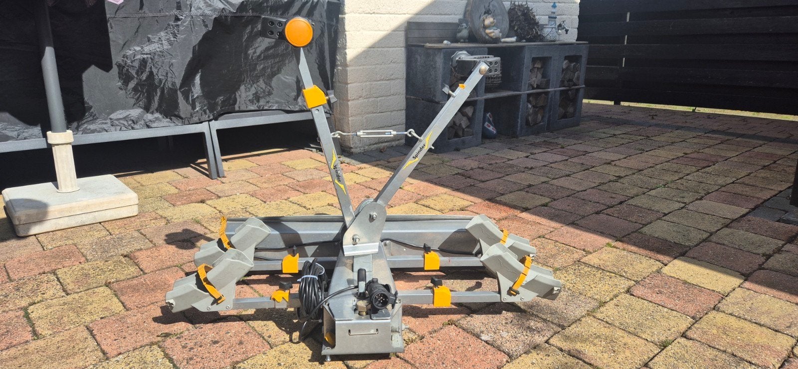 Spinder Falcon RC 2 F fietsendrager voor 2 fietsen, Ophalen, 2 fietsen, Gebruikt, Trekhaakdrager