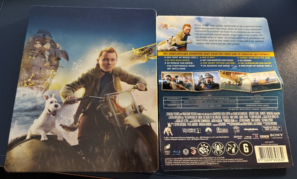 De Avonturen Van Kuifje, Het Geheim van de Eenhoorn, Nederlands, Boxset, Film, Ophalen of Verzenden