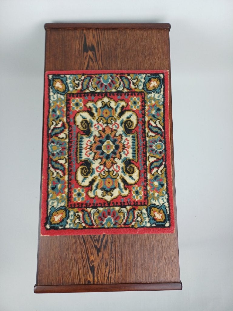 Tafelkleed 49 x 38 Vloerkleed vintage perzisch kleed, Ophalen of Verzenden, Gebruikt, Rechthoekig