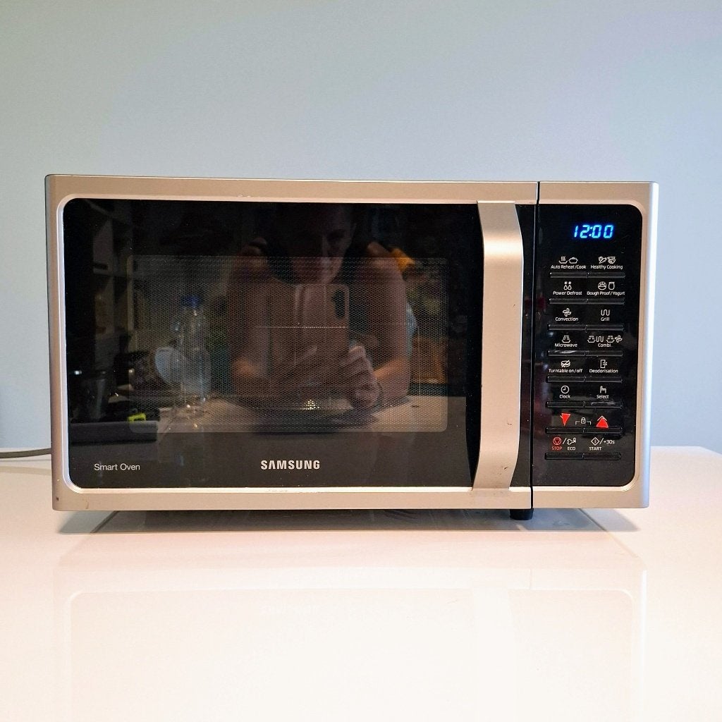 Samsung MC28H5015CS - Combi - Oven / Magnetron, Ophalen, Combimagnetron, Gebruikt, X