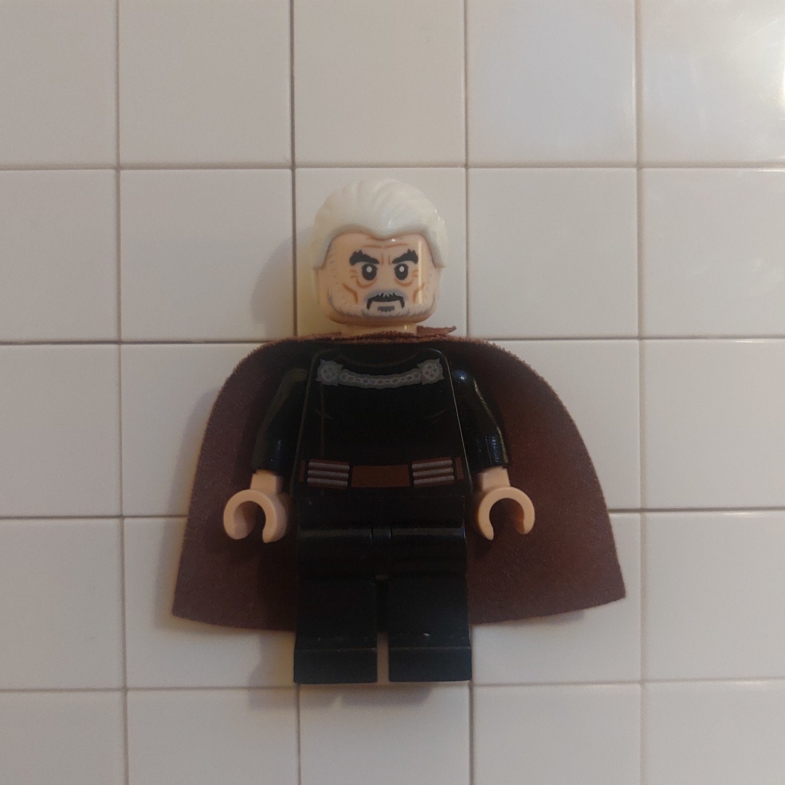 LEGO Star Wars Minifig - Count Dooku - sw0472, Ophalen of Verzenden, Zo goed als nieuw