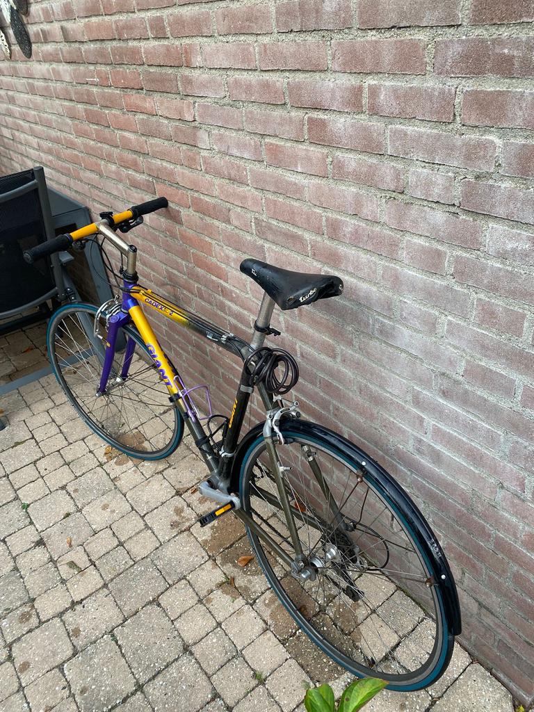 Giant Cadex racefiets, Fietsen en Brommers, Ophalen, Gebruikt, Velgrem, Versnellingen