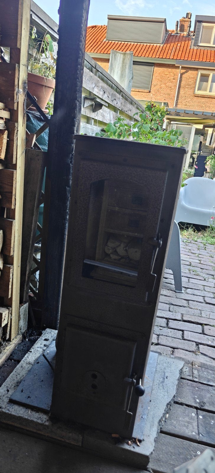 Robuuste Houthaard - Perfect voor Buiten!, Ophalen, Gebruikt, Houthaard