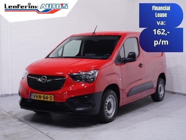 Opel Combo 1.5D 102 pk L1H1 Edition Navi, Airco Cruise Contr, Auto's, Voorwielaandrijving, 1350 kg, Stof, Gebruikt