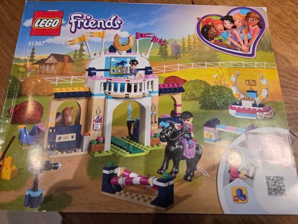 Lego Friends Paardrijclub 41367, Compleet, Lego, Friends, Ophalen of Verzenden