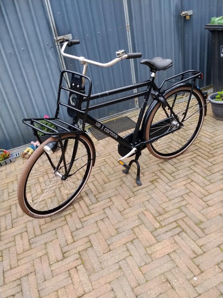 Cortina transport herenfiets 3 versnellingen framehoog61cm, Ophalen, Gebruikt, Minder dan 10 versnellingen, Overige merken