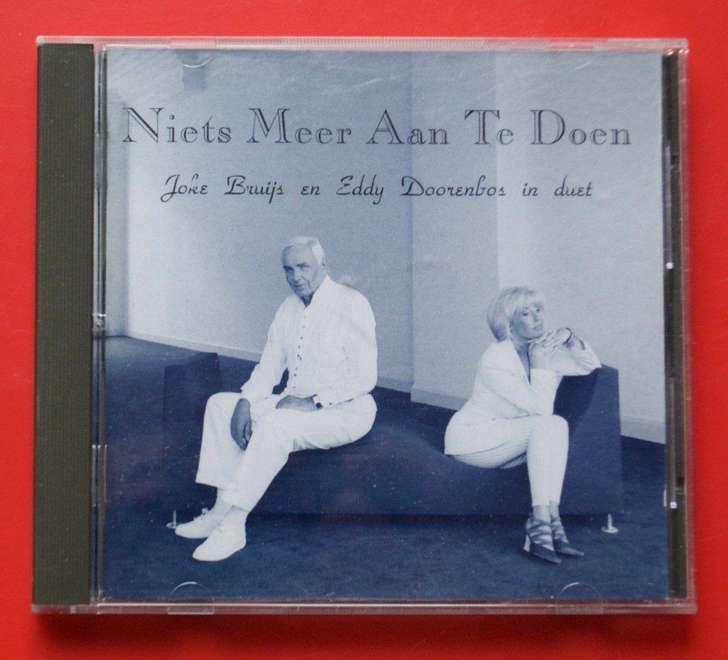 cd Joke Bruijs en Eddy Doorenbos Niets meer aan te doen 1994, Ophalen of Verzenden, Gebruikt, Overige genres, Album