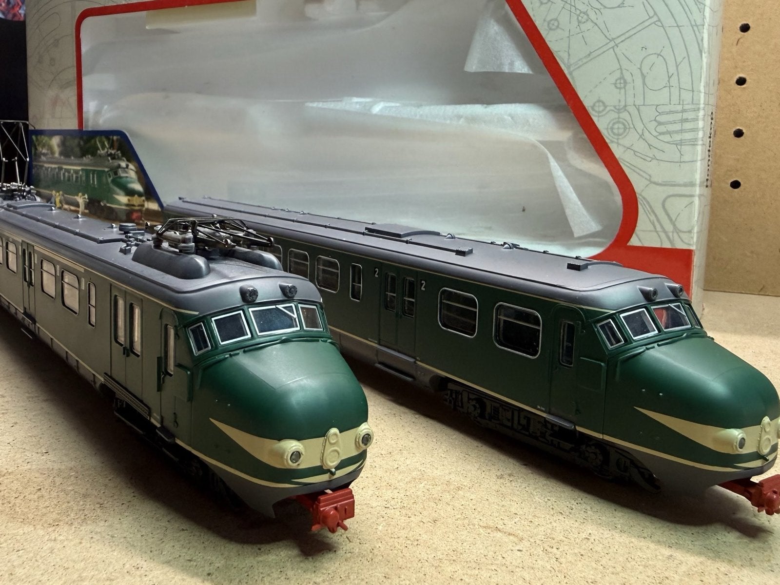 Piko 57320 Hondekop Mat ‘54 Treinstel NS 343 H0 Digitaal, Wisselstroom, Treinset, Piko, Ophalen of Verzenden