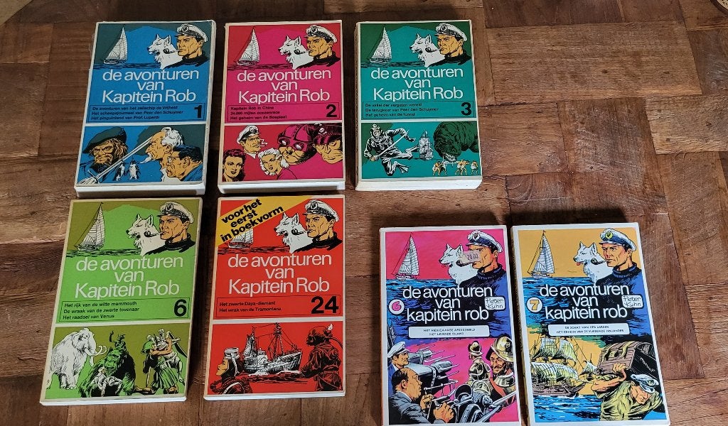 De avonturen van Kapitein Rob - boekjes, Boeken, Overige Boeken, Ophalen, Zo goed als nieuw, Pieter Kuhn