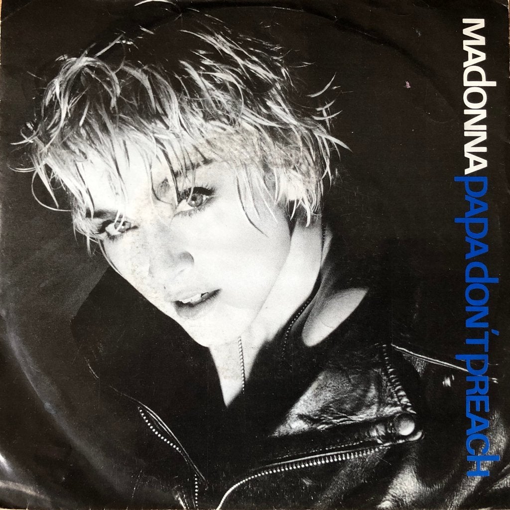 1984	Madonna	Papa Don't Preach, Fotohoes, 7 inch, Ophalen of Verzenden, Zo goed als nieuw