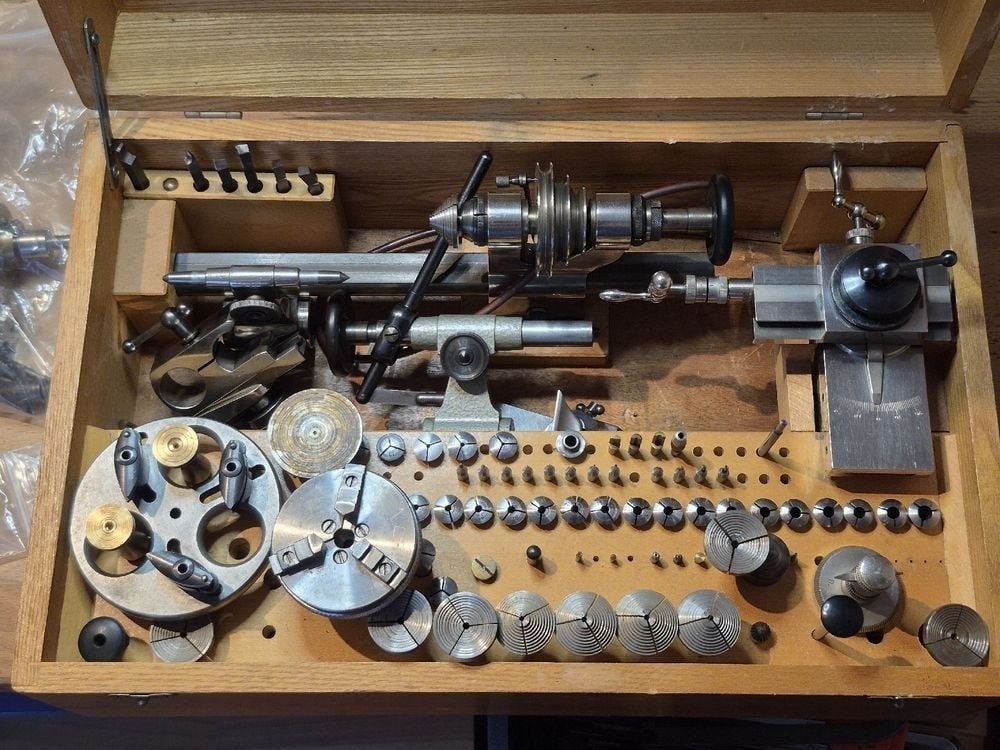 Horlogemakersdraaibank Boley Leinen 8 mm, Ophalen of Verzenden