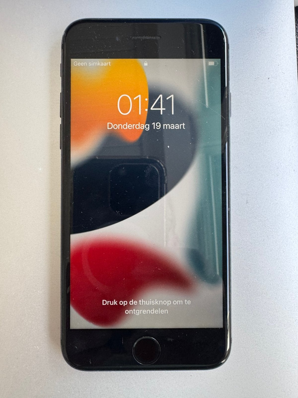 Iphone 8 - 64GB space gray, Telecommunicatie, Mobiele telefoons | Apple iPhone, Gebruikt, Zwart, Ophalen of Verzenden, 82 %