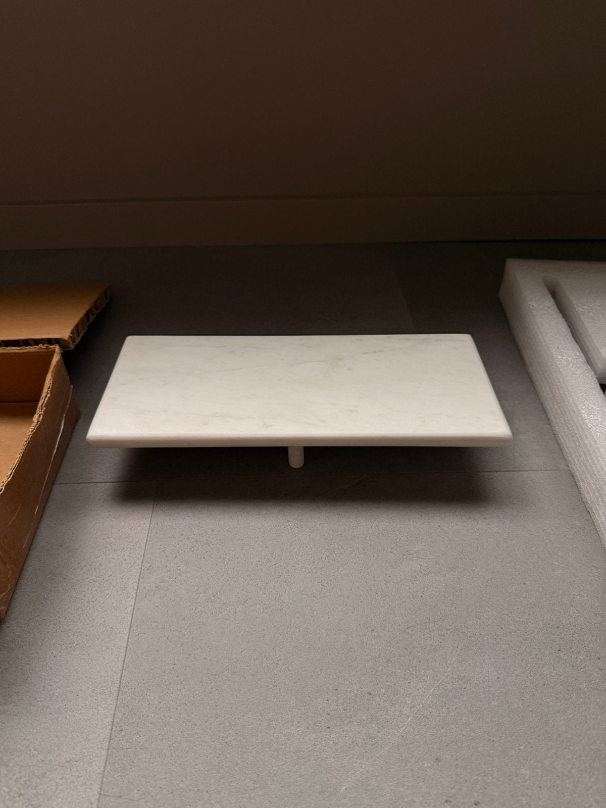 Echte Marmeren wandplank H&M home ook handig als nachtkastje, Ophalen of Verzenden, Nieuw
