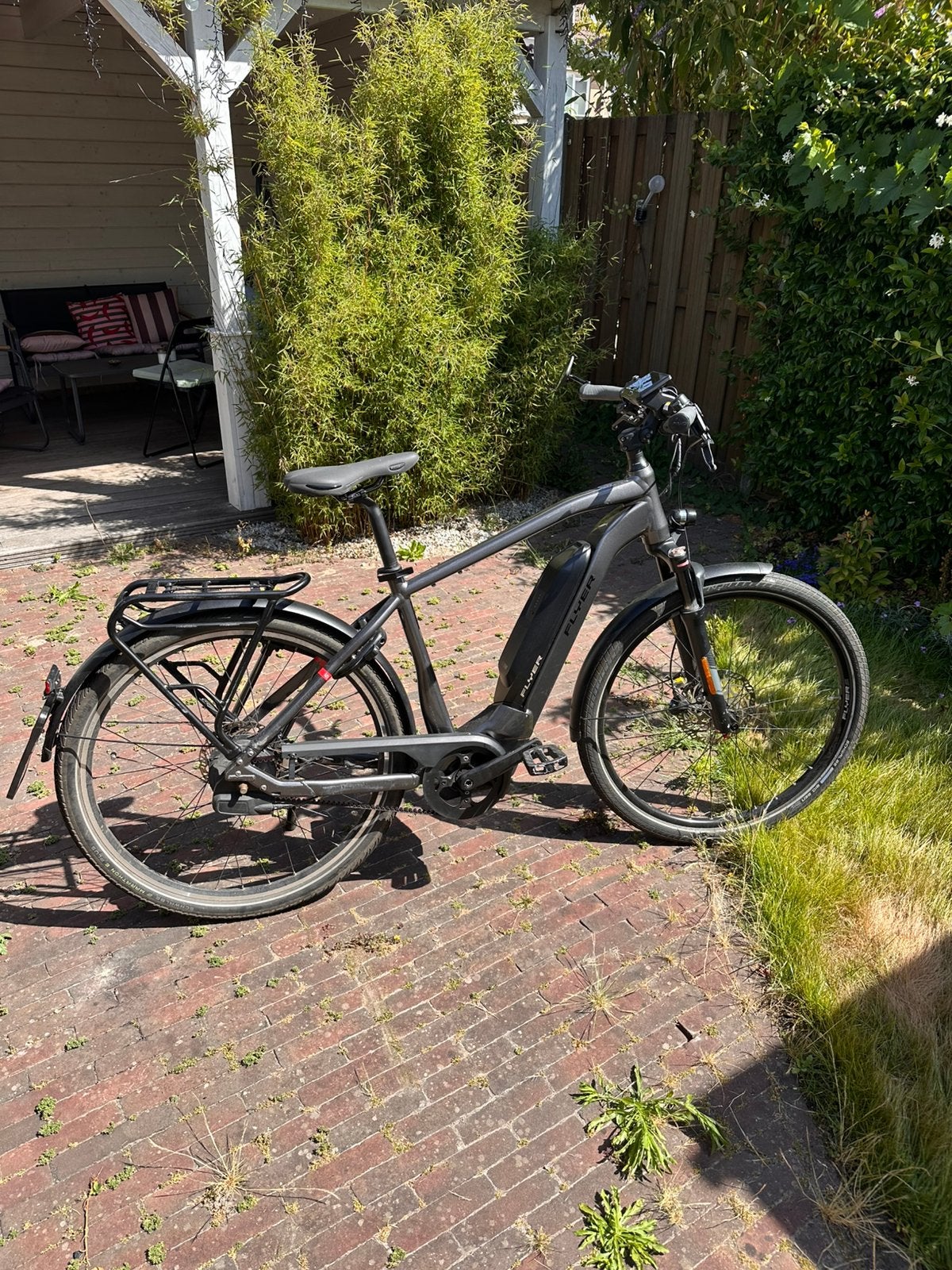 Elektrische Fiets-Speedpedelec Flyer Upstreet 7.23, Gebruikt, Versnellingen, 49 tot 53 cm, Ophalen