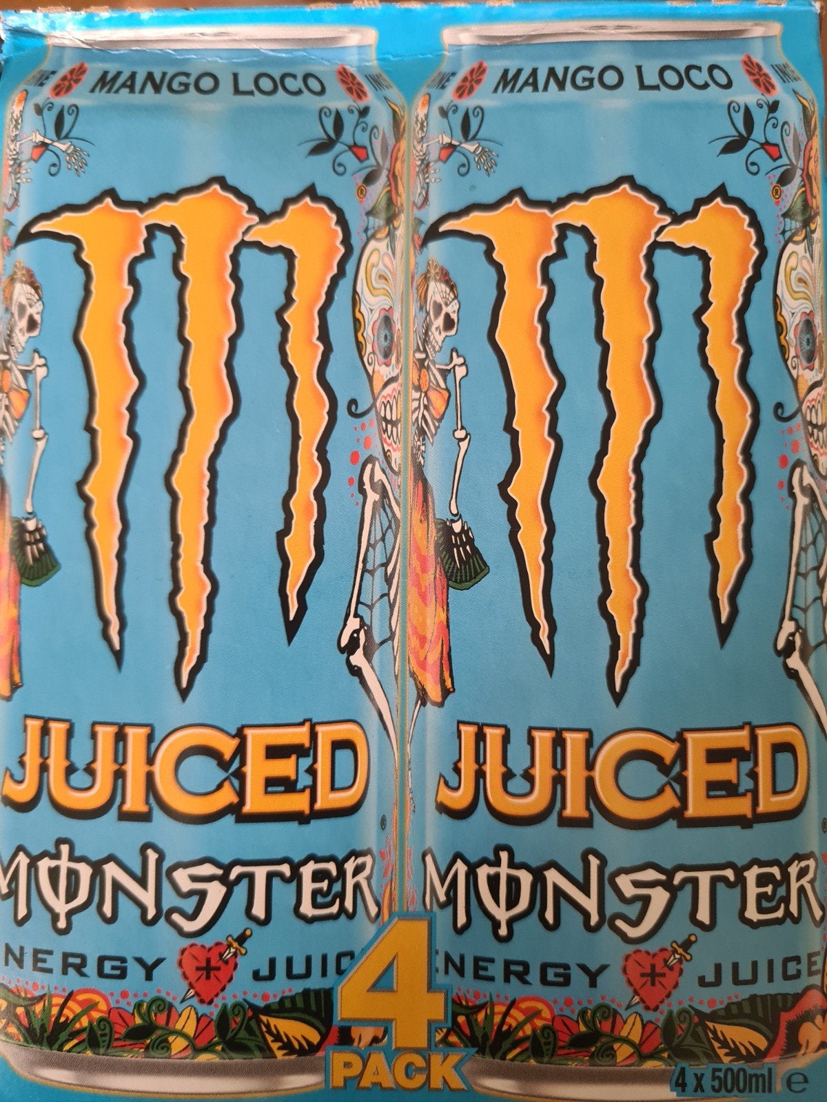 monster juiced mango loco 24x500ml, Diversen, Ophalen of Verzenden