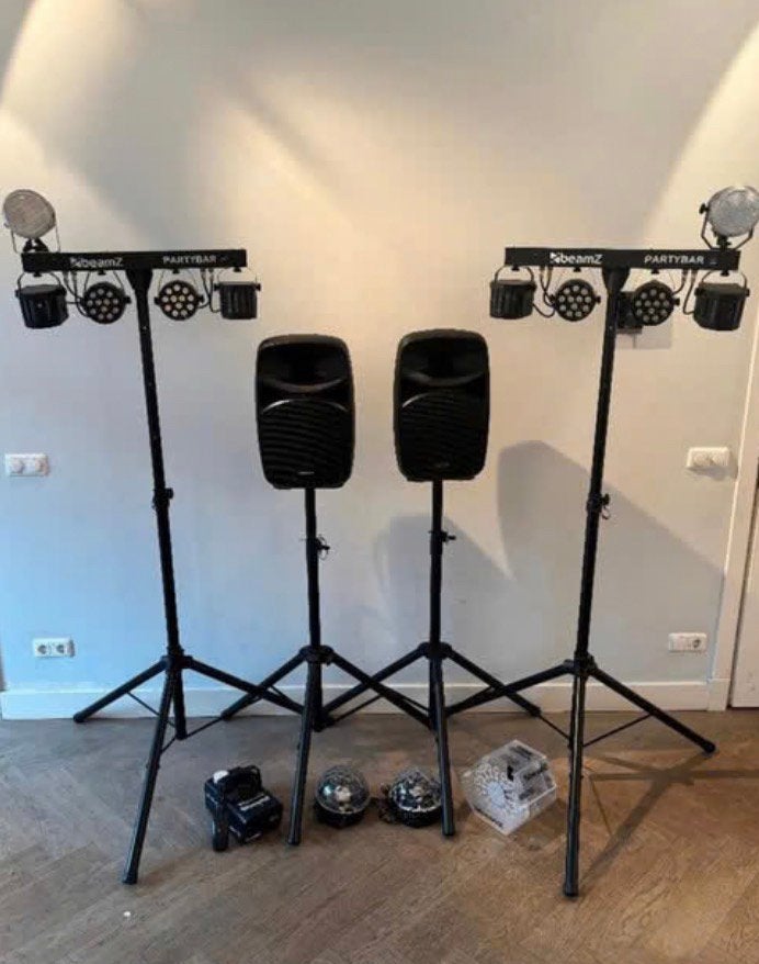 Disco set te huur, Ophalen, Zo goed als nieuw, Licht