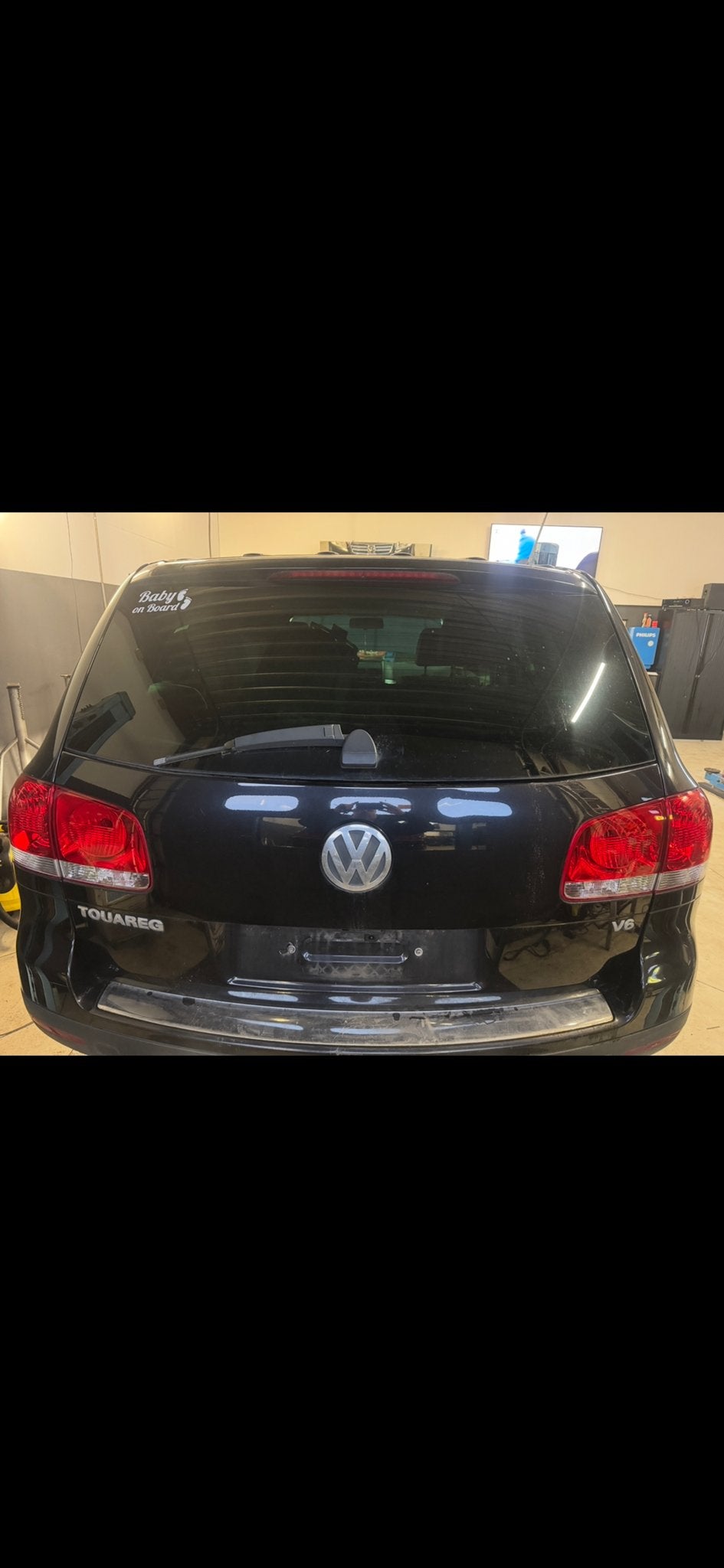 Achterklep Volkswagen Touareg 2004, Gebruikt, Achterklep, Volkswagen, Ophalen of Verzenden