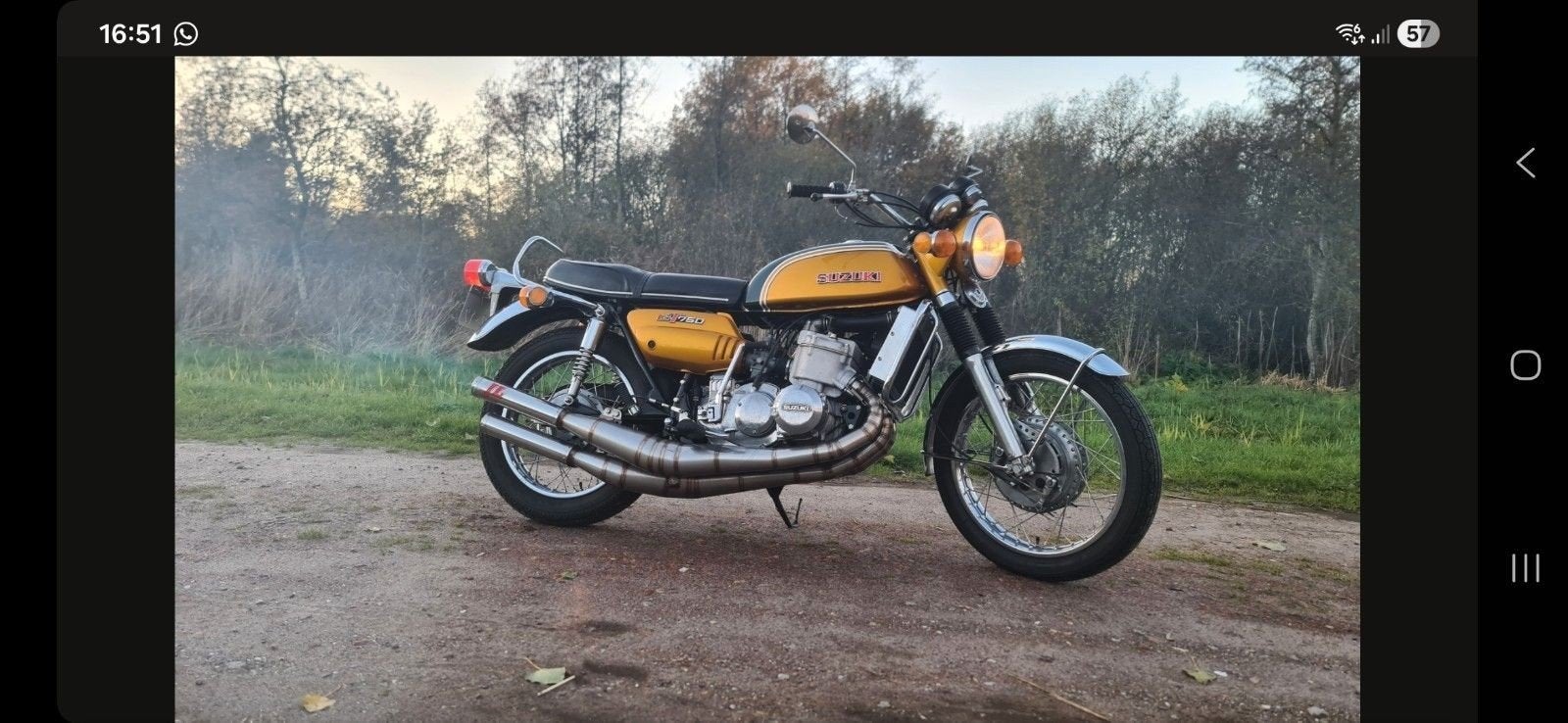 Suzuki GT750 1973 model K, Motoren, Motoren | Oldtimers