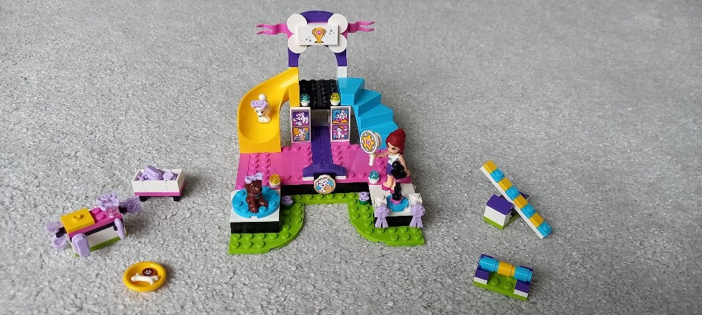 LEGO Friends puppy's kampioenschap 41300 COMPLEET!, Kinderen en Baby's, Speelgoed | Duplo en Lego, Zo goed als nieuw, Lego, Complete set