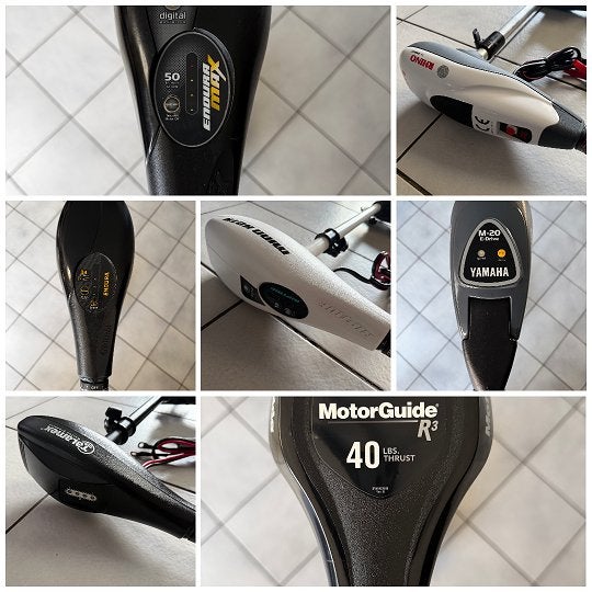 Minn Kota Haswing Rhino enz complete set of los vanaf 115,00, Ophalen, Minder dan 5 pk, Elektrisch, Zo goed als nieuw