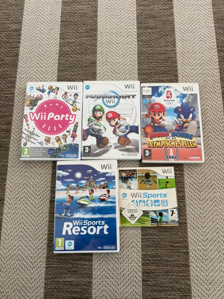 Nintendo Wii Games!, Racen en Vliegen, Ophalen of Verzenden, Zo goed als nieuw, 3 spelers of meer