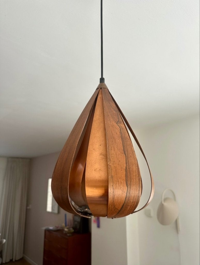 Originele Deense vintage hanglamp: Werner Schou, Ophalen