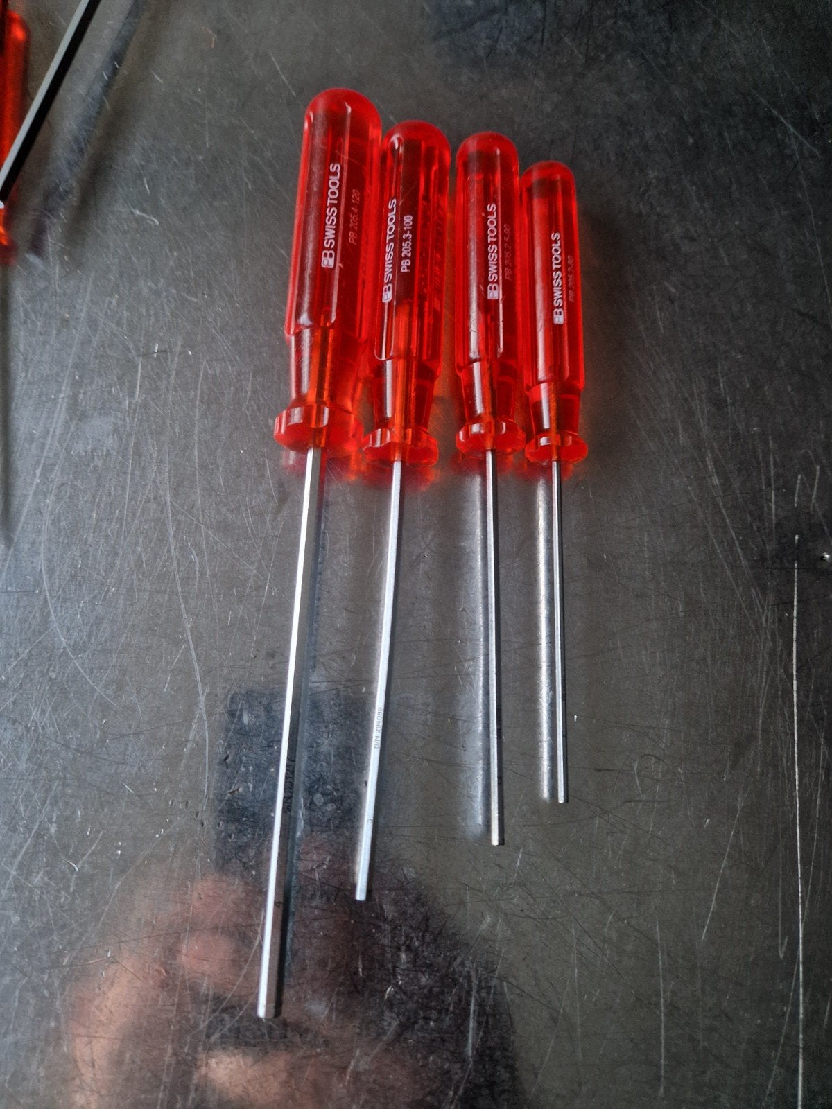 PB 205 2 - 2,5- 3 - 4 mm inbus schroevendraaiers, Doe-het-zelf en Verbouw, Ophalen of Verzenden, Zo goed als nieuw, Inbusset, Overige merken