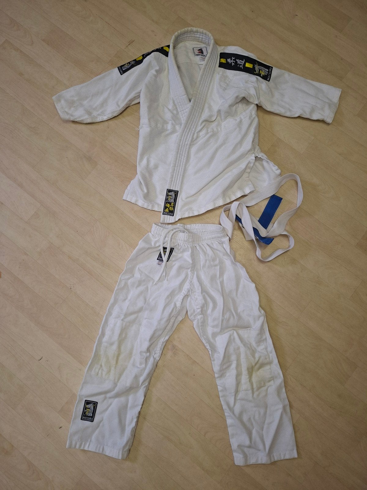 Judo Pak - kinderen tot 120 cm, Sport en Fitness, Vechtsporten en Zelfverdediging, Ophalen, Gebruikt, Judo, Vechtsportpak