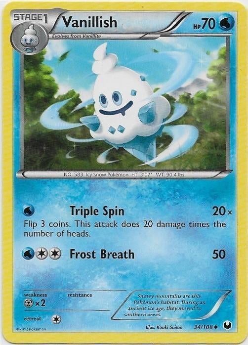 Dark Explorers,  Vanillish [uncommon] 34/108, Verzenden, Nieuw, Losse kaart
