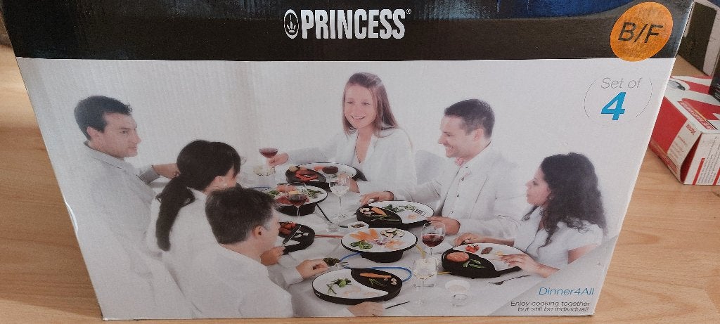 Dinner4All, Witgoed en Apparatuur, Gourmetstellen, Ophalen, Nieuw, 4 t/m 7 personen