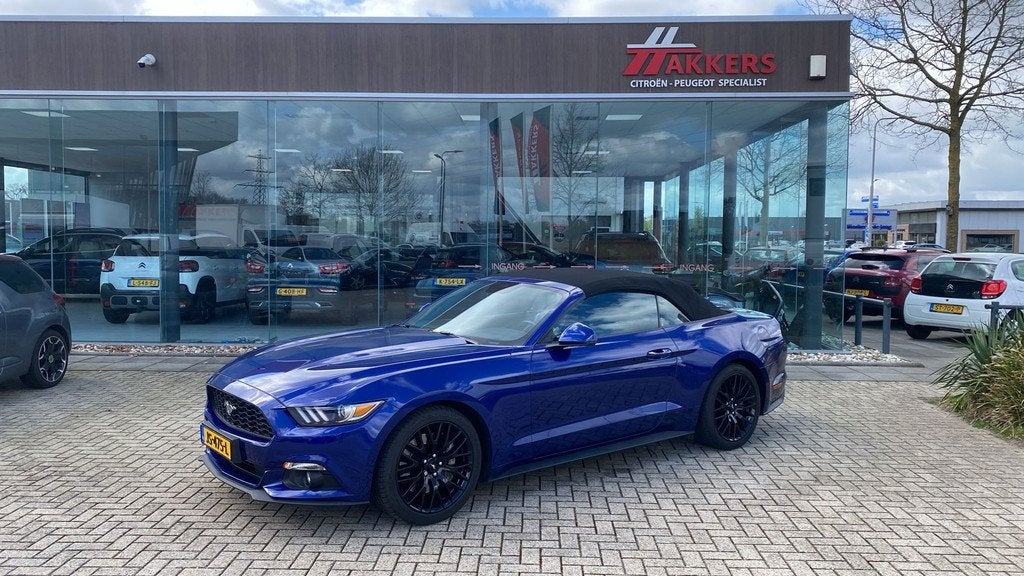 Ford Mustang Convertible 2.3 EcoBoost, Achterwielaandrijving, Gebruikt, Euro 6, 4 cilinders