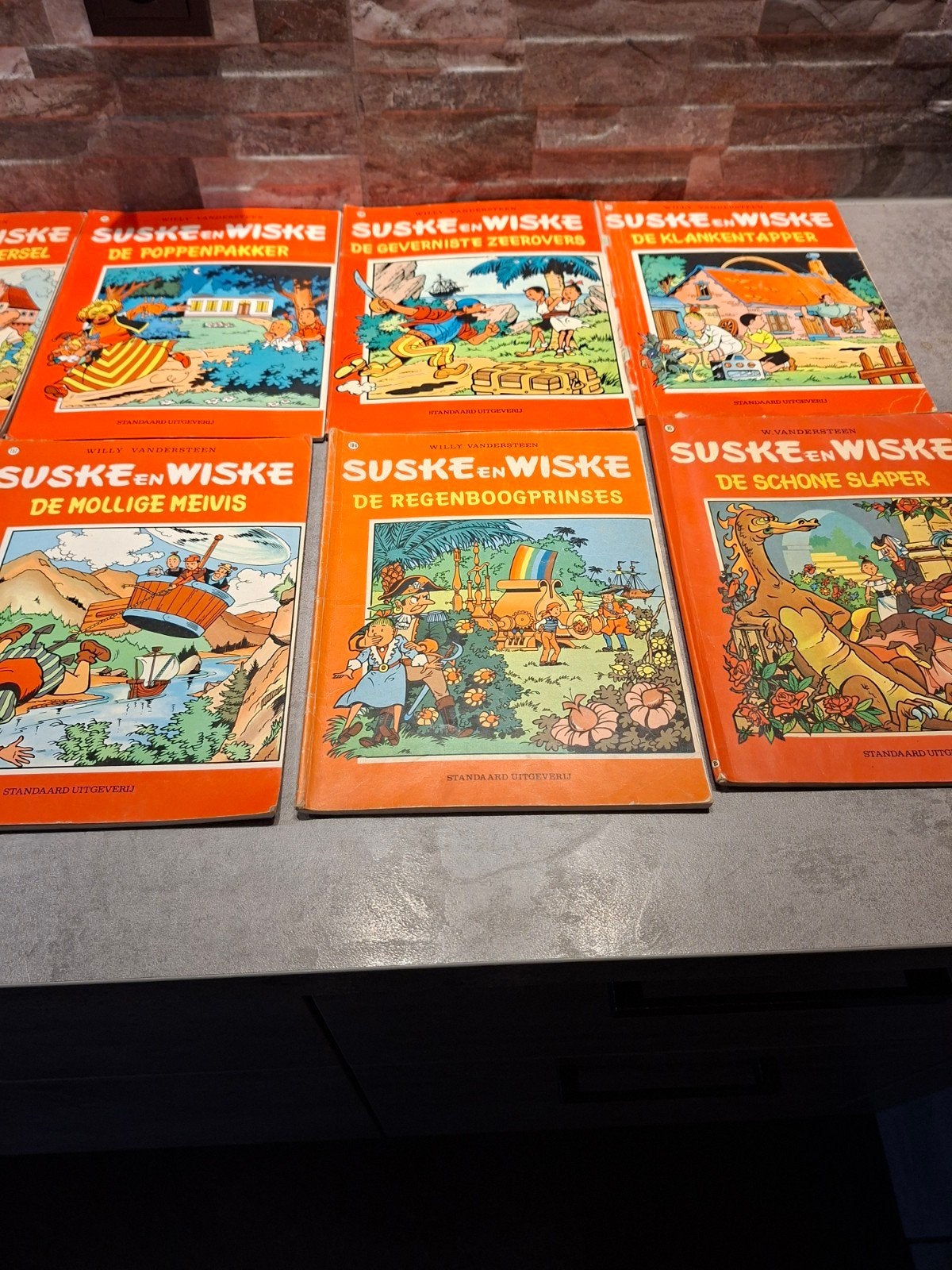 Suske en Wiske stripboeken, Meerdere stripboeken, Ophalen of Verzenden, Gelezen