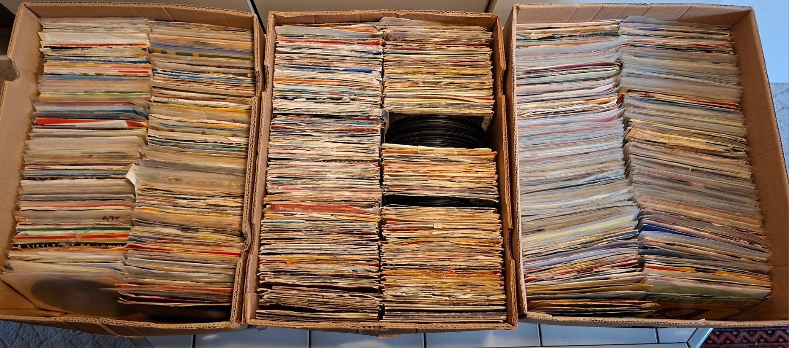 GROTE PARTIJ VINYLSINGLES Deze week ophalen voor maar €700,-, Ophalen, Gebruikt
