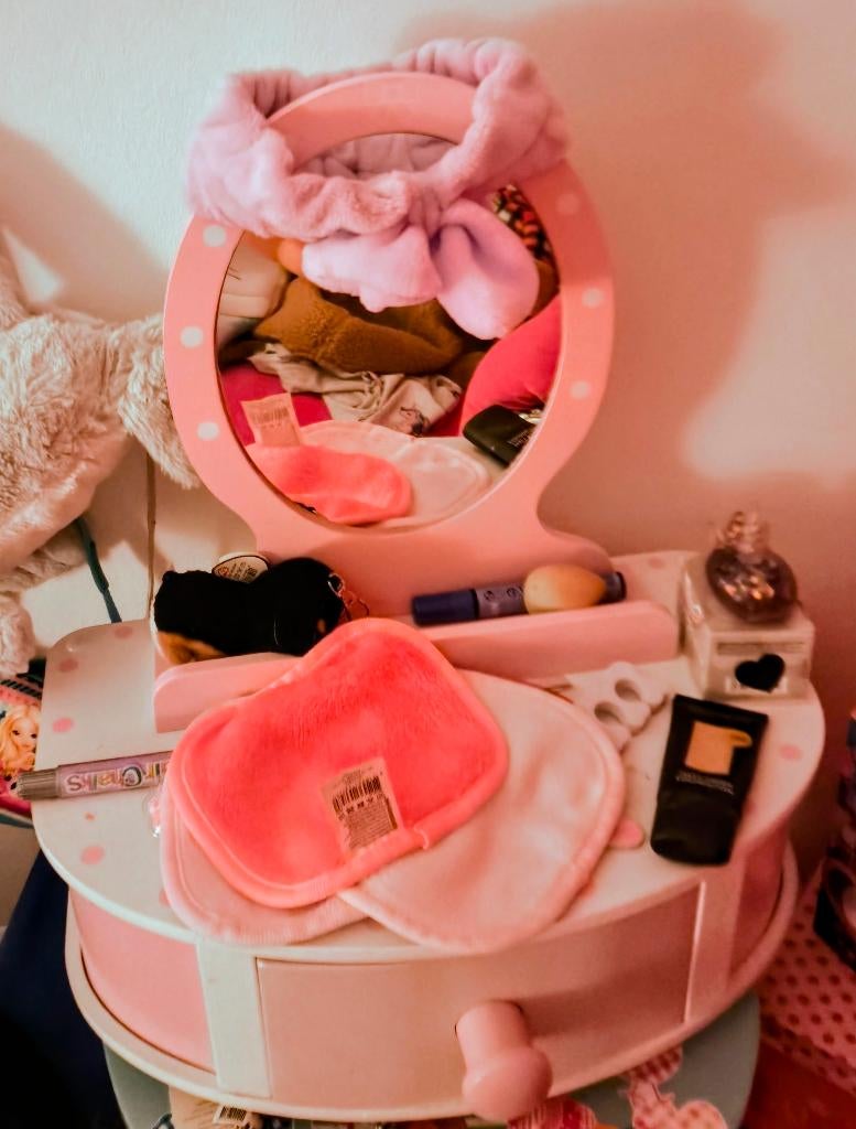 Make up tafel kinderen, Ophalen of Verzenden, Zo goed als nieuw, Tafel(s)