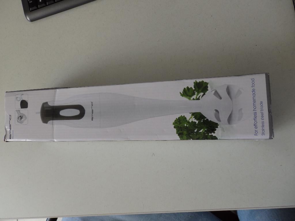 Blender Roestvrijstaal Emeris, Ophalen of Verzenden, Nieuw, Blender