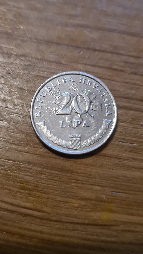 Kroatië - 20 Lipa 2015, Postzegels en Munten, Verzenden, Overige landen, Losse munt