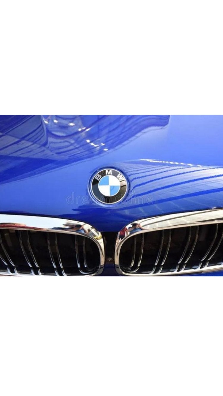 BMW emblemen Blauw-wit 74mm & 82mm kofferklep & motorkap, Ophalen of Verzenden