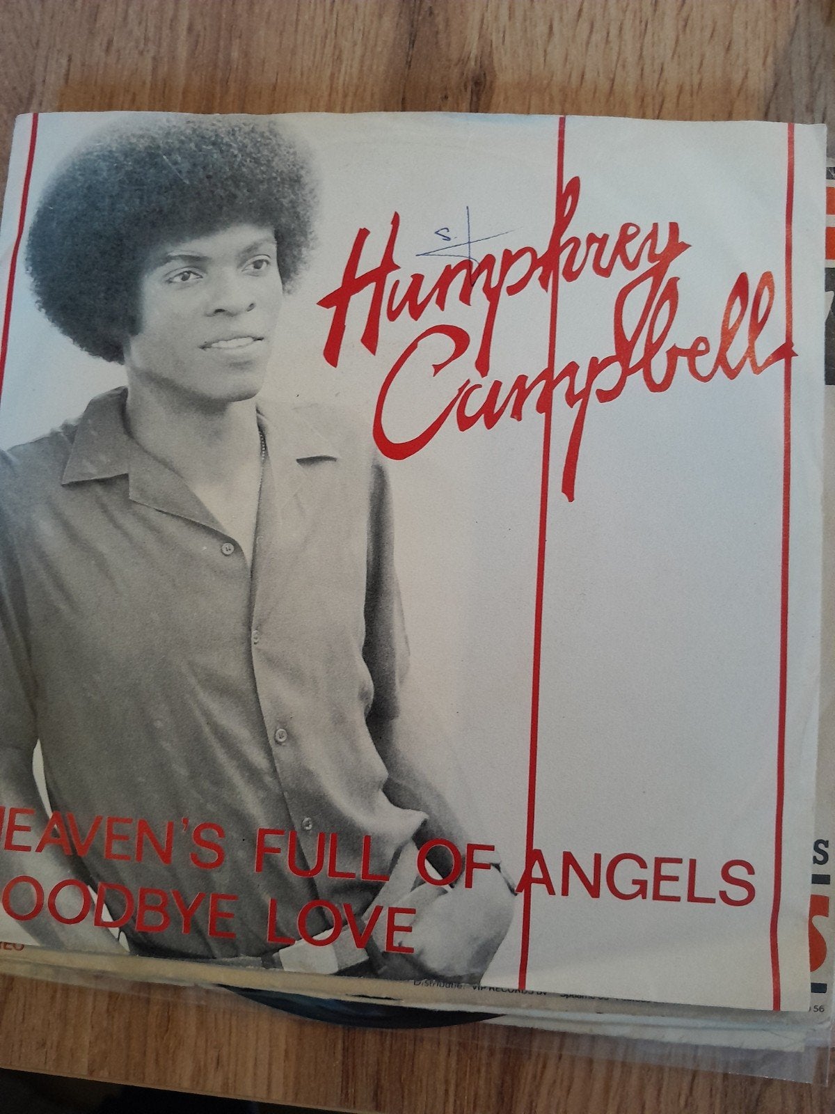humphrey campbell 7inch heaven,s full of angels, Ophalen of Verzenden, Zo goed als nieuw, Pop