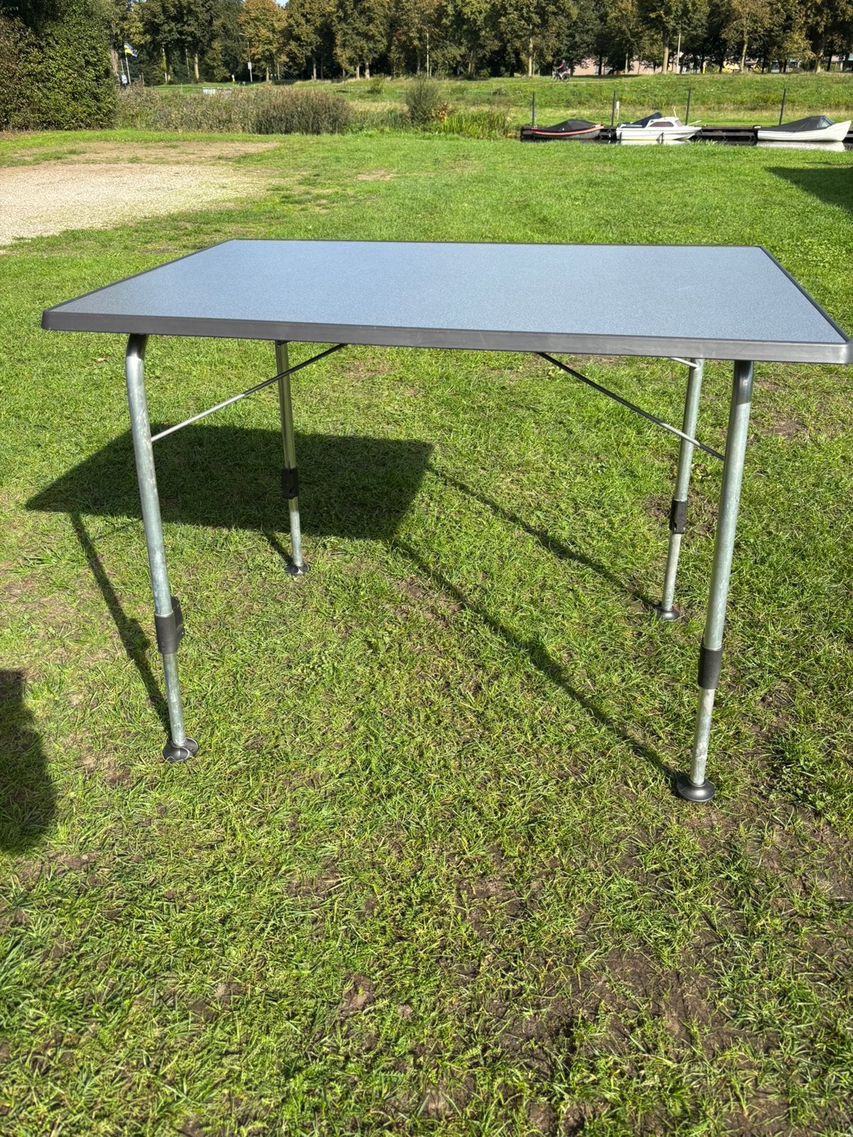 Camping tafel 100x 70 cm inklapbaar, Ophalen, Gebruikt, Campingtafel