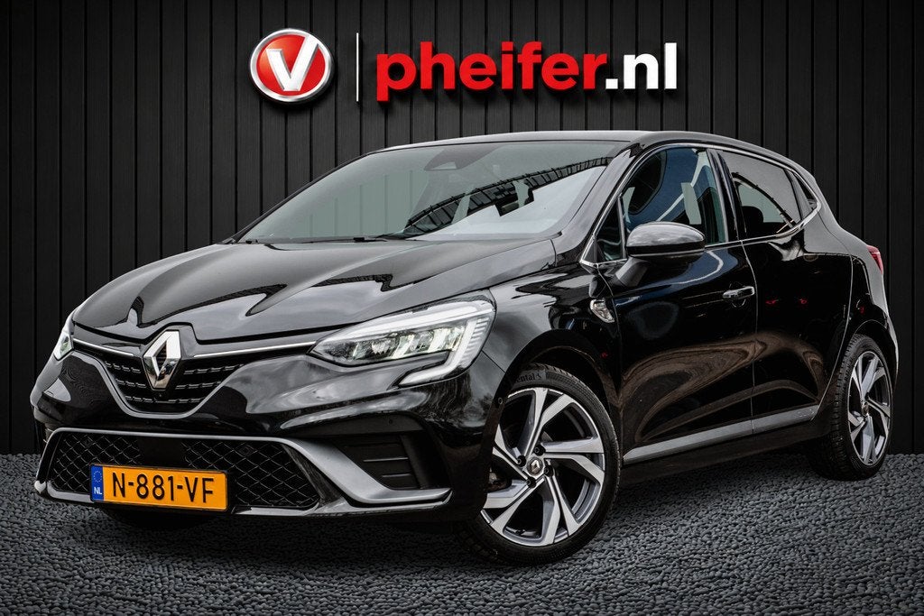 Renault Clio 1.0 TCE R.S. Line Sportstoelen/ Bose/ Camera/ F, Voorwielaandrijving, Gebruikt, Met garantie (alle), Parkeersensor