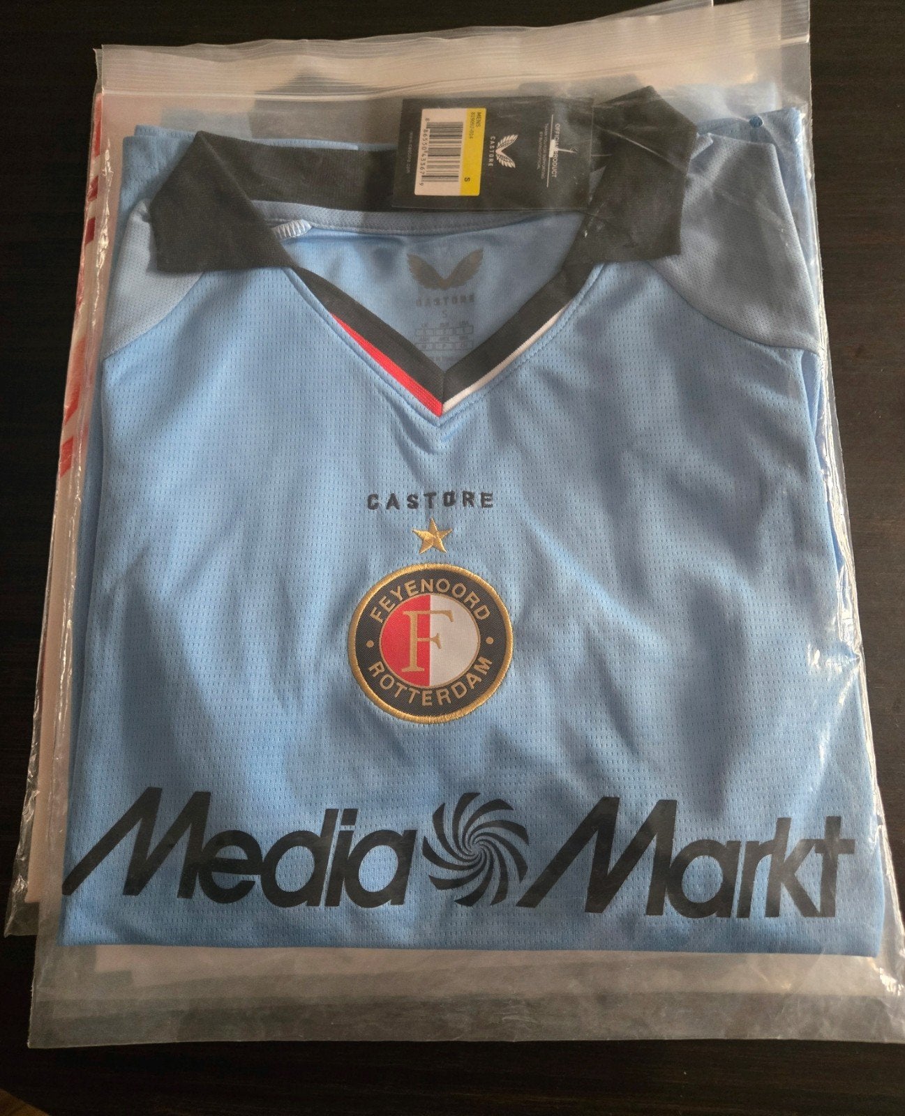 Nieuw Feyenoord 2026 Longsleeve Shirt Maat M, Castore, Ophalen of Verzenden, Nieuw, Maat 38/40 (M)