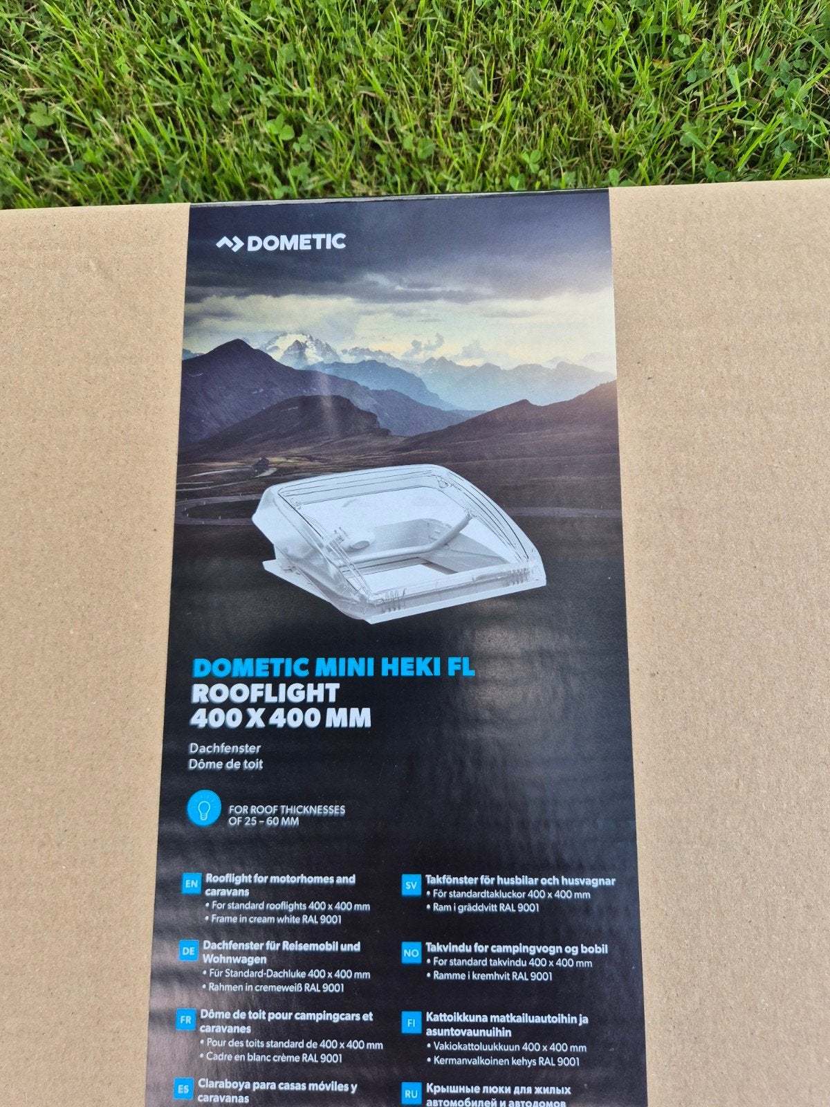 Dometic Mini Heki Style dakluik 25-42mm met ventilatie, Caravans en Kamperen, Caravan accessoires, Ophalen of Verzenden, Nieuw
