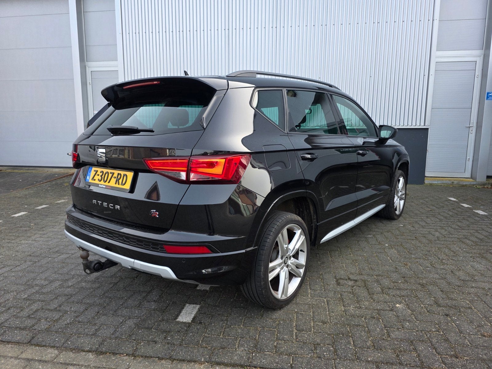 Seat Ateca 1.5 Ecotsi 150pk Dsg-7 2019 Zwart, Auto's, Seat, 1498 cc, 4 cilinders, Zwart, Particulier