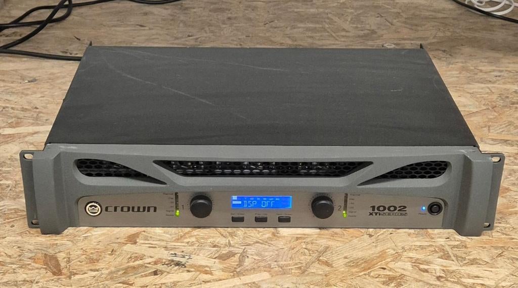 Crown 1002 XTI 2 kanaals versterker/amplifier - 2x 500W, Overige merken, Crown, Van Hennaertweg 6, Ophalen of Verzenden