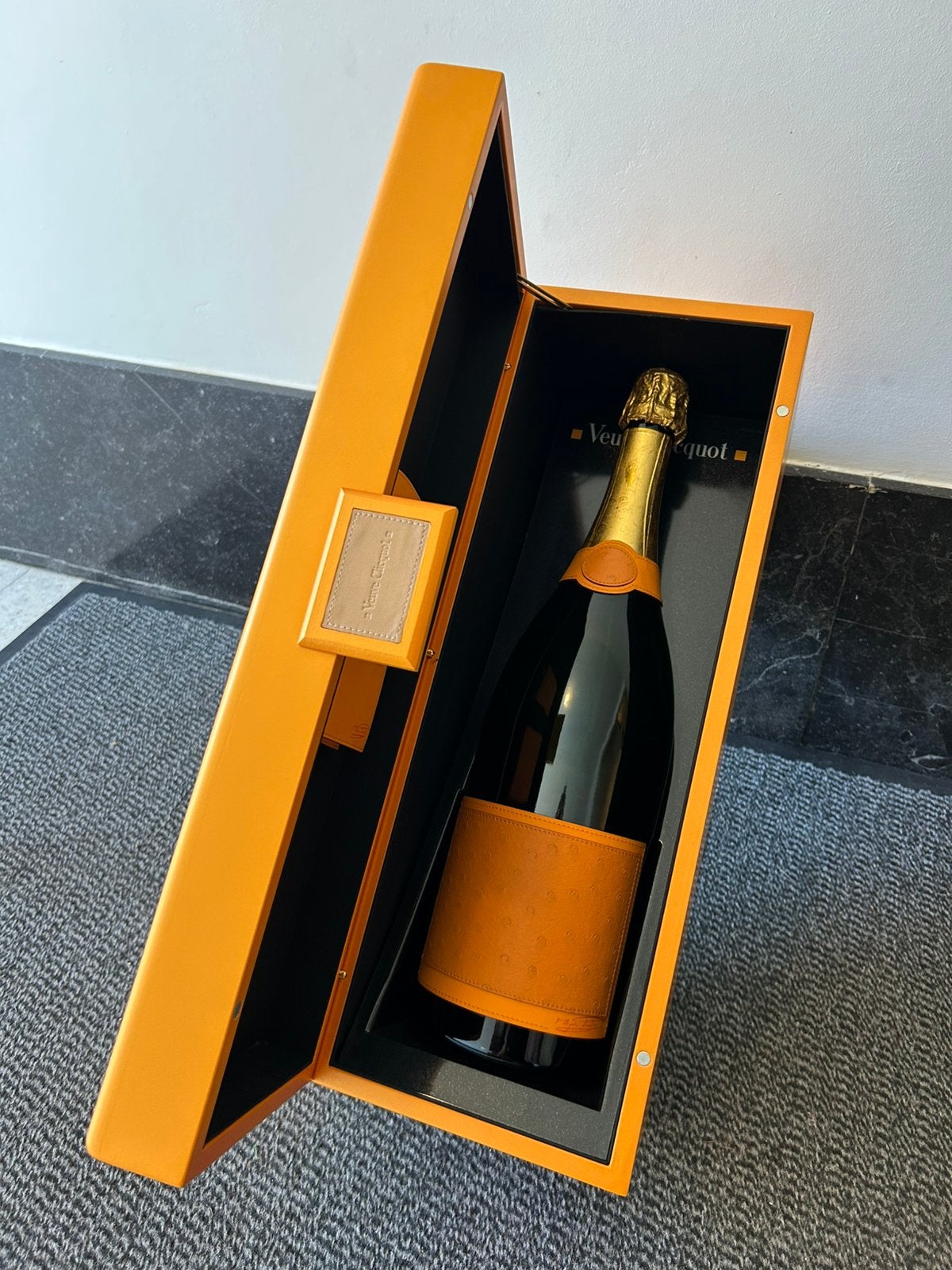 Veuve Clicquot Yellowboam Ostrich 3L Jeroboam (Leeg), Ophalen, Frankrijk, Vol, Champagne