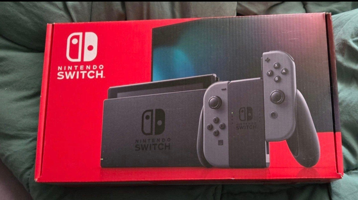 Nintendo Switch Console NIEUW in doos, Spelcomputers en Games, Spelcomputers | Nintendo Switch, Ophalen, Nieuw, Met 2 controllers