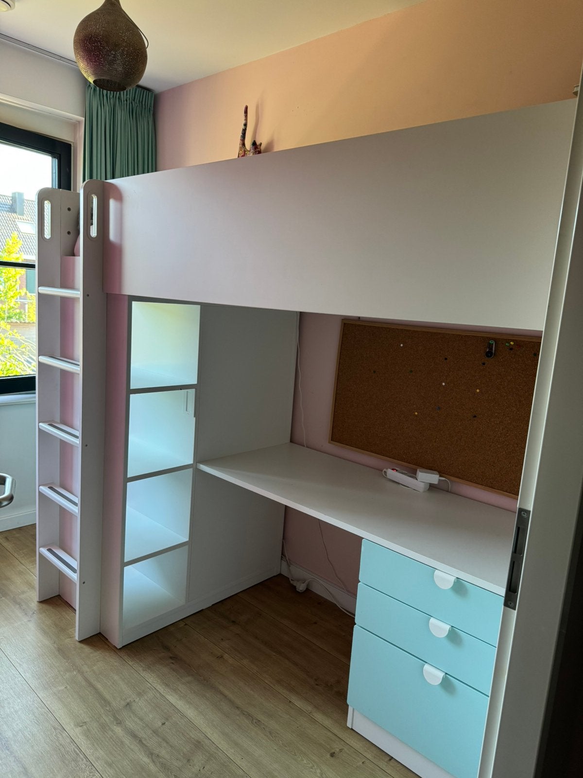 Smastad hoogslaper (zonder matras), Ophalen, Zo goed als nieuw, Hoogslaper