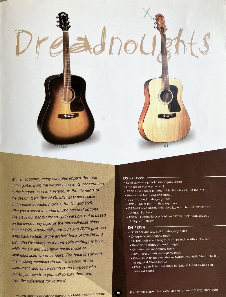 Foto 12 van Guild D4 All Mahogany HR True American akoestische gitaar